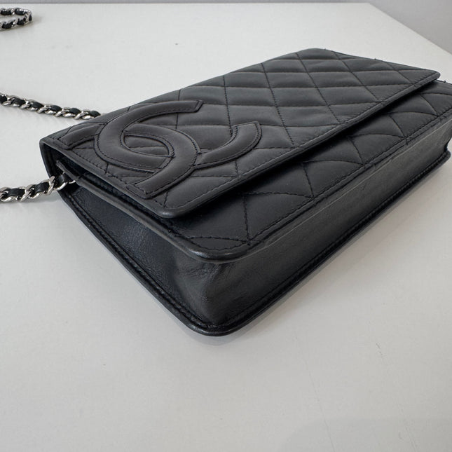 Sac Chanel Wallet On Chain Cambon noir
