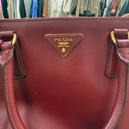 Cabas Prada Galleria GM Rouge