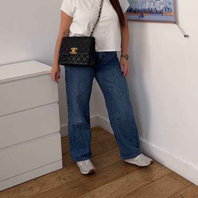 Sac Chanel CC matelassé Carré bandoulière