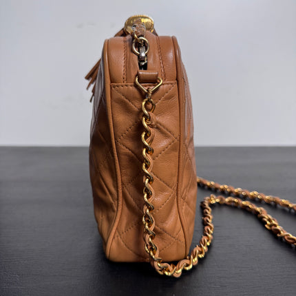 Sac Chanel Caméra Caramel