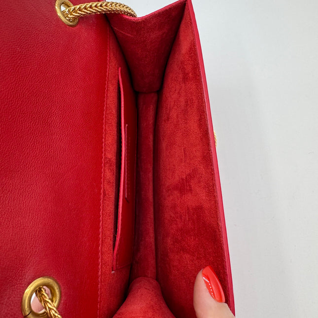 Sac Betty Chain Saint Laurent Rouge Étoiles