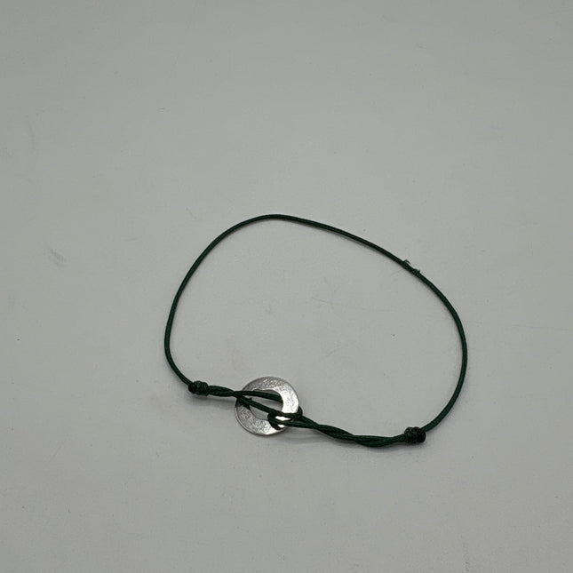 Bracelet Dinh van cordon cible PM
