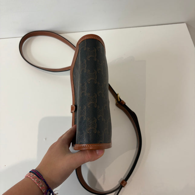 Sac Celine Folco toile triomphe