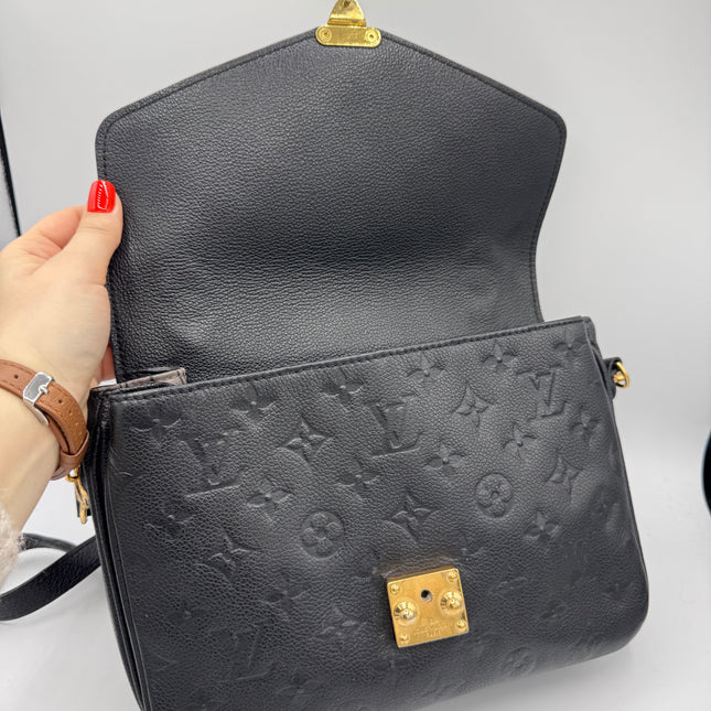 Sac Louis Vuitton Métis empreinte noir