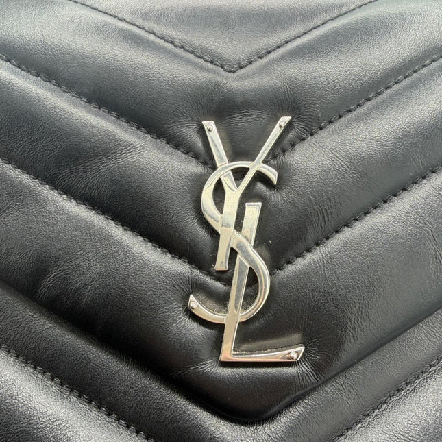 Sac Saint Laurent Loulou small bijouterie argent
