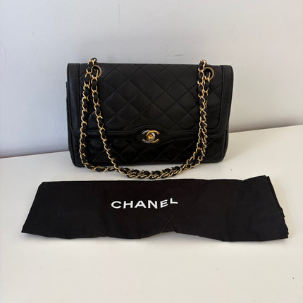 Sac Chanel Fermoir bicolore Noir