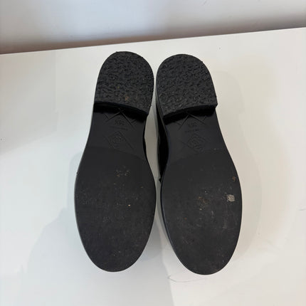 Mocassins Chanel noir CC T36,5