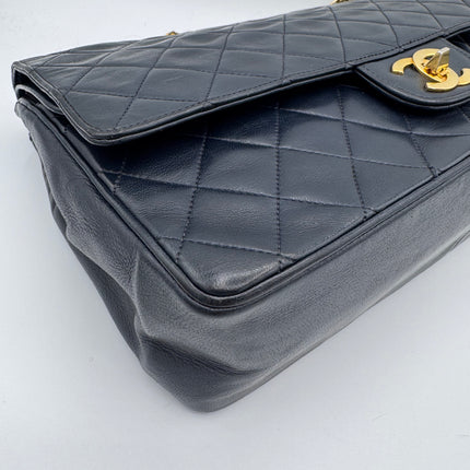 Sac Chanel Vintage Timeless Marine