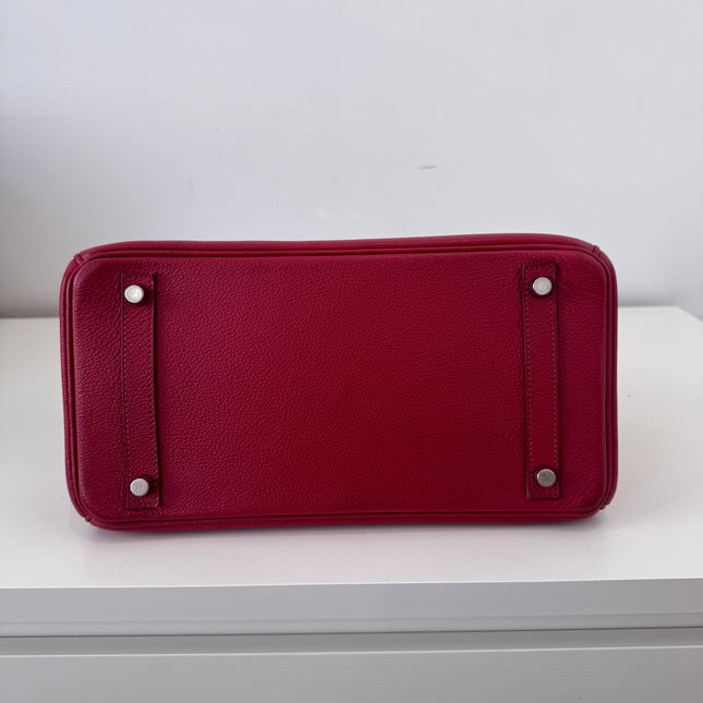 Sac Hermès Birkin 30 rouge piment