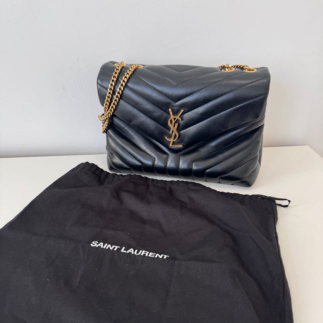 Sac Saint Laurent Loulou Medium Noir