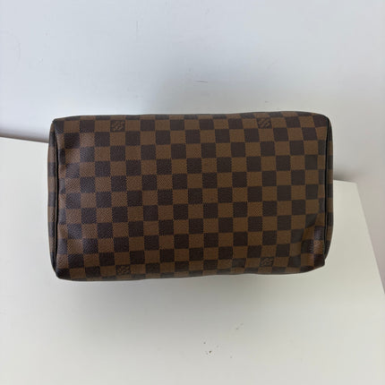 Sac Louis Vuitton Speedy 30 Damier Ébène