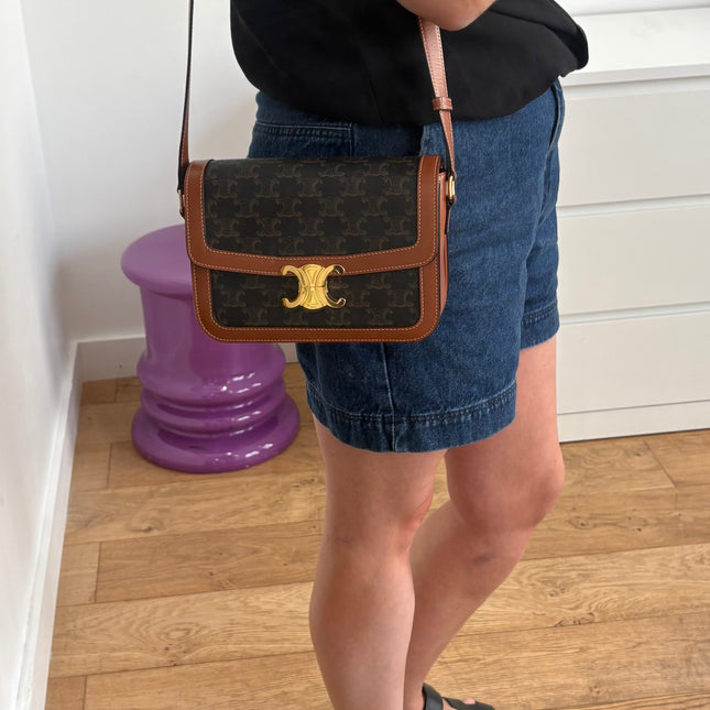Sac Céline Classique Triomphe moyen