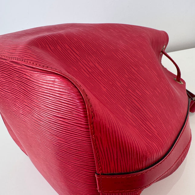 Sac Louis Vuitton Noé PM rouge