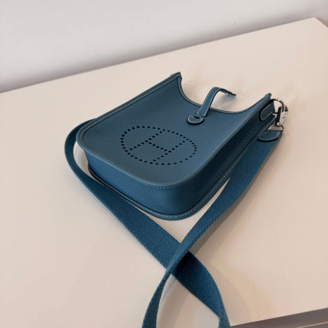 Sac Hermès Evelyne 16 Bleu Jean