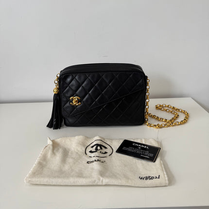 Sac Caméra Chanel bandoulière fermoir classique