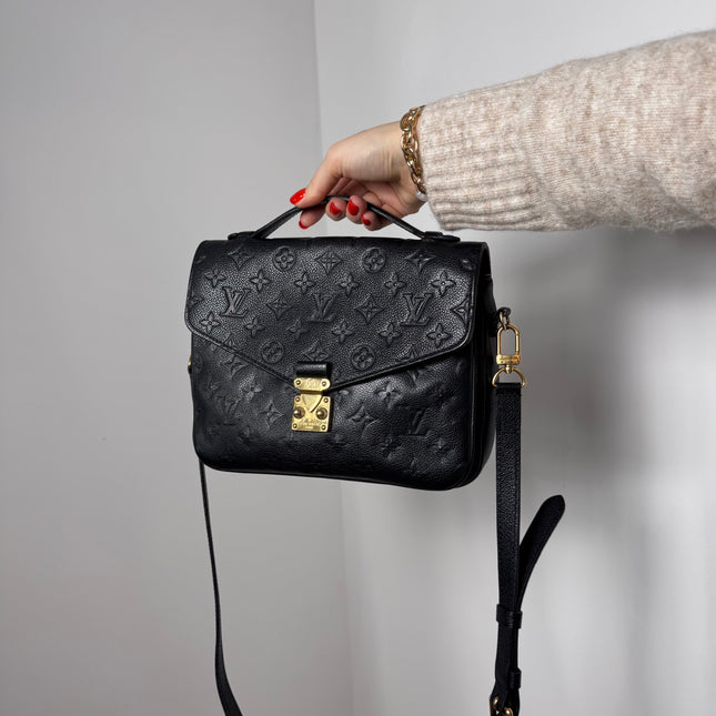 Sac Louis Vuitton Métis empreinte noir