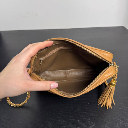 Sac Chanel Caméra Caramel