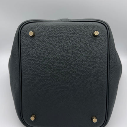 Sac Picotin 22 Hermès Vert Sapin