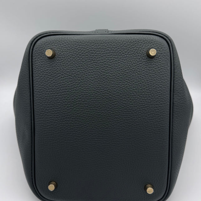 Sac Picotin 22 Hermès Vert Sapin