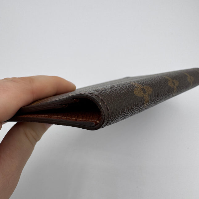 Portefeuille chéquier Louis Vuitton Monogram