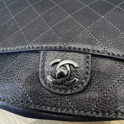 Sac Chanel Timeless lune gris irisé