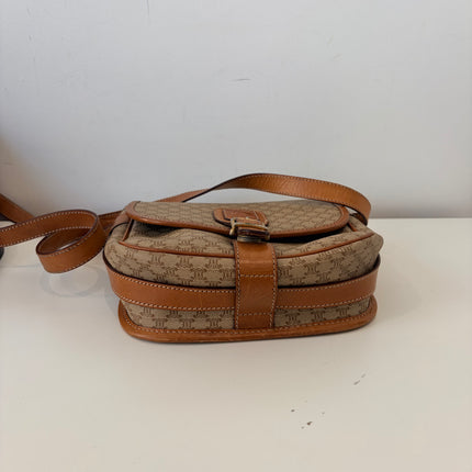 Sac Celine bandoulière toile macadam