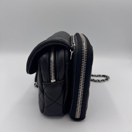 Sac Chanel mini double noir