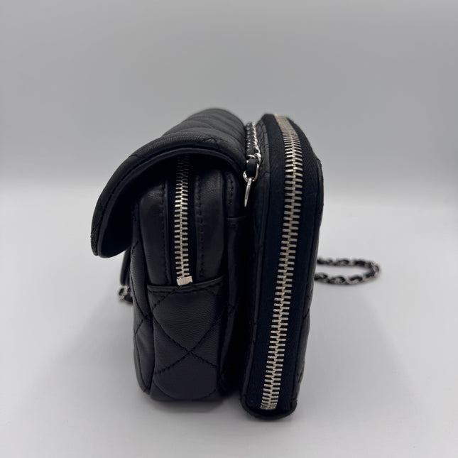 Sac Chanel mini double noir