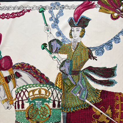 Carré Hermes 90cm Le Timbalier