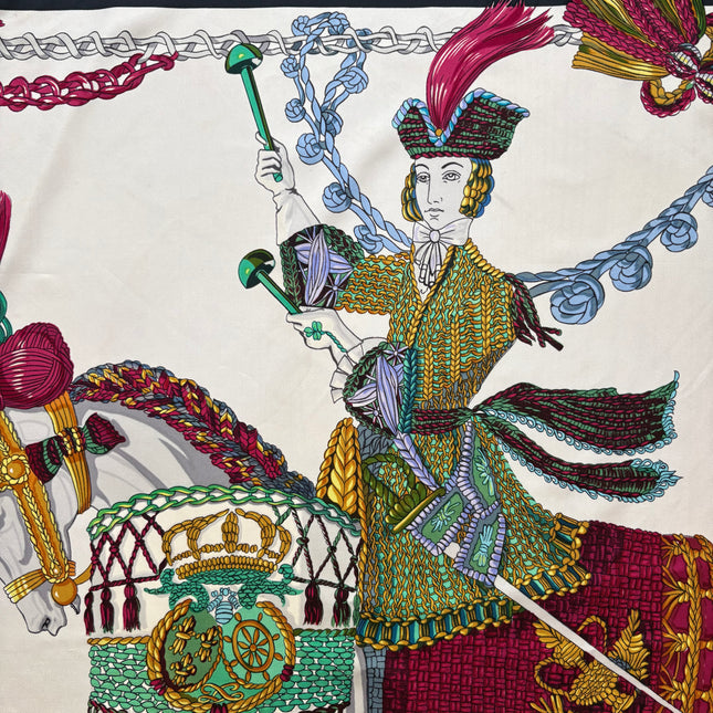 Carré Hermes 90cm Le Timbalier