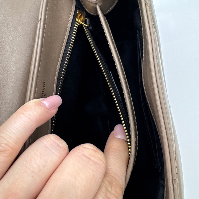 Sac saint Laurent Loulou Toy sable