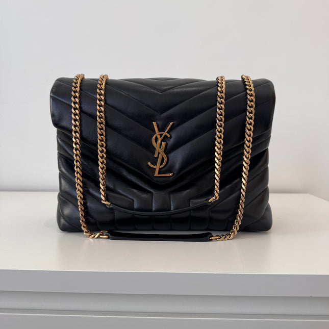Sac Saint Laurent Loulou Medium Noir