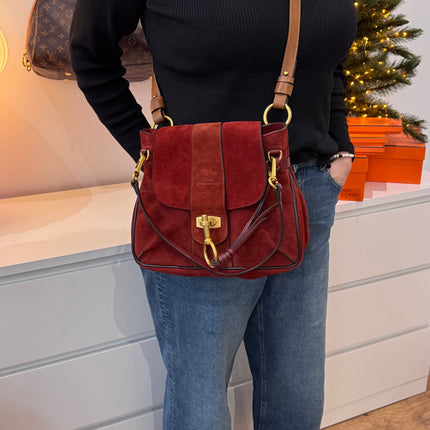 Sac Chloé Lexa bordeaux