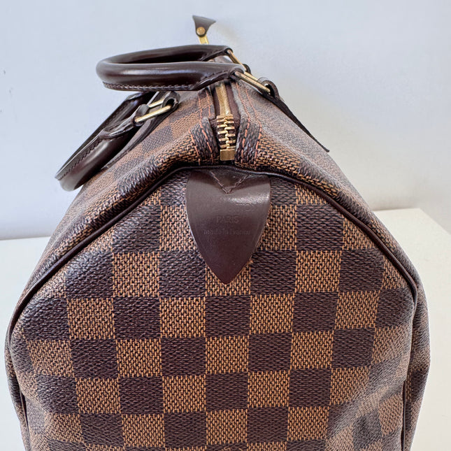 Sac Louis Vuitton Speedy 35 Damier Ébène