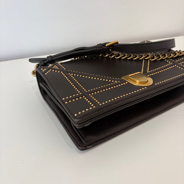 Sac Dior Diorama bandoulière Marron