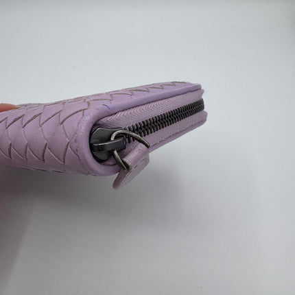 Portefeuille Bottega Veneta lilas