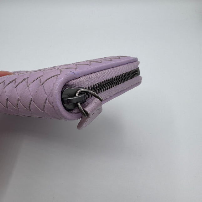 Portefeuille Bottega Veneta lilas