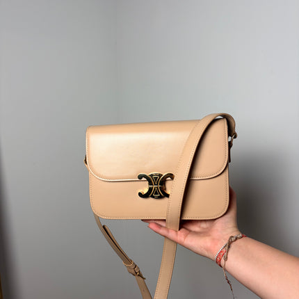 Sac Céline Triomphe classique Veau naturel