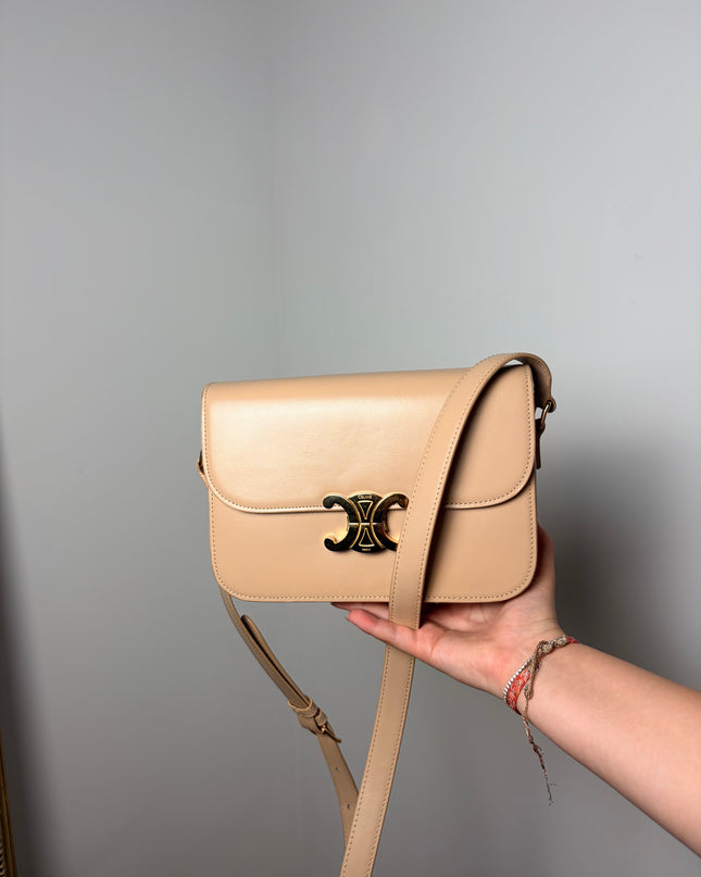 Sac Céline Triomphe classique Veau naturel