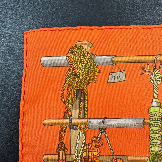 Carré gavroche Hermès Passementerie