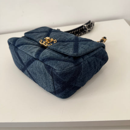 Sac Chanel 19 Small denim