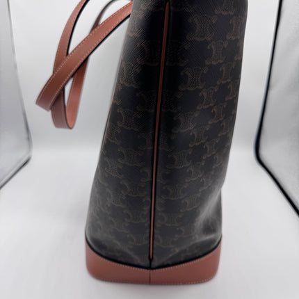 Cabas Celine Moyen Toile Triomphe