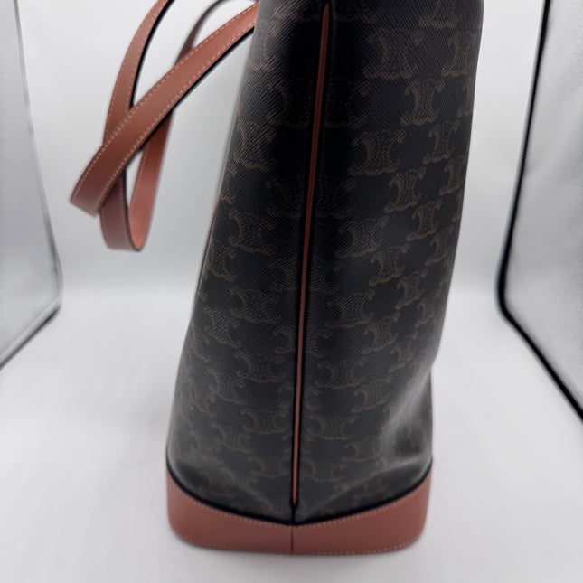 Cabas Celine Moyen Toile Triomphe