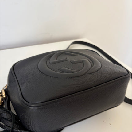 Sac Gucci Caméra Soho GM Cuir Noir