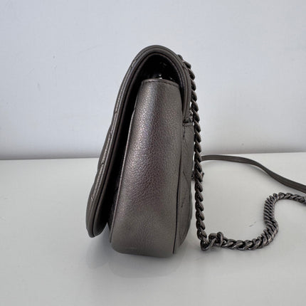 Sac Chanel Demie lune argent