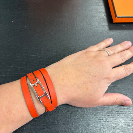 Bracelet Behapi Triple Tour Hermès T2