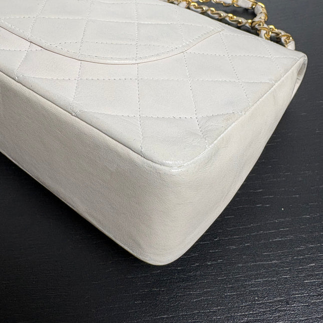 Sac Chanel Timeless Blanc cassé 25 cm