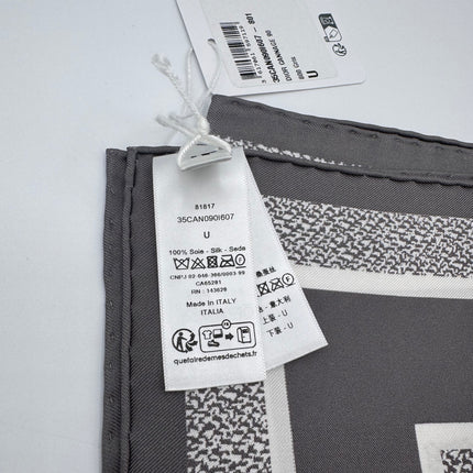 Carré Dior oblique Gris 90cm