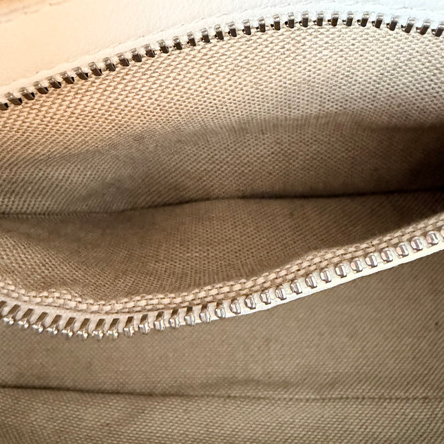 Sac Courrèges bandoulière blanc