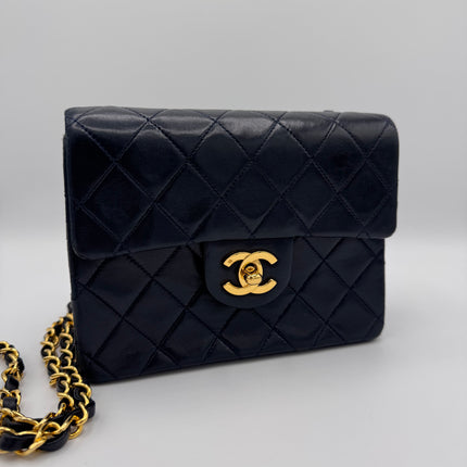 Sac Chanel Mini Square Timeless Marine